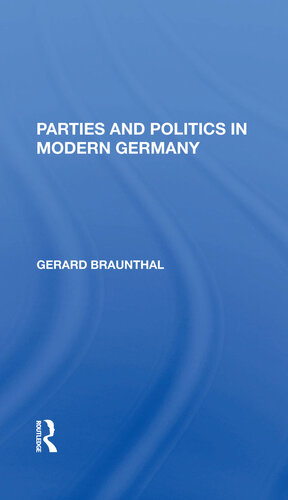 Parties and Politics in Modern Germany
