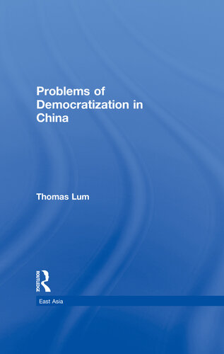 Problems of Democratization in China