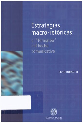 Estrategias macro-retóricas: El 