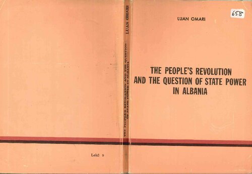 The people’s revolution and the question of state power in Albania