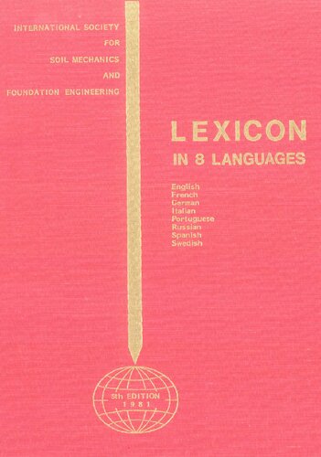 Lexicon in 8 Languages