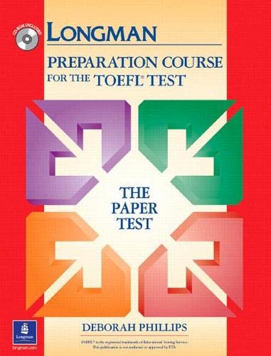 Longman Preparation Course For The TOEFL Test and CD-ROM (HQ scan)