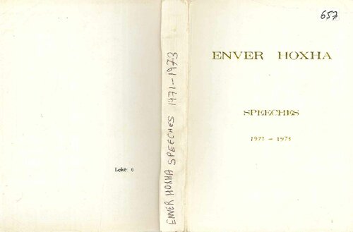 On the further revolutionization of the party and the whole life of the country. Speeches (1971-1973)