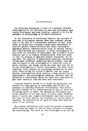 Gesture, race and culture: a tentative study of some of the spatic-temporal and 