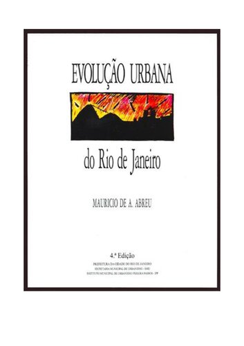 Evolução urbana do Rio de Janeiro