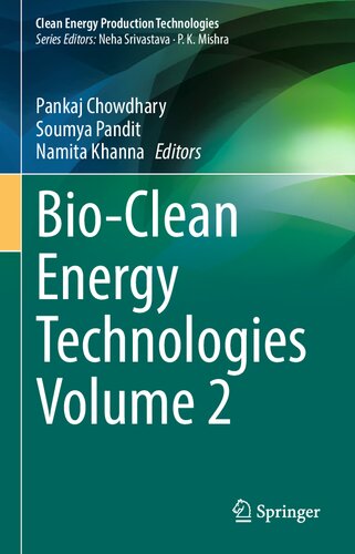 Bio-Clean Energy Technologies, Volume 2