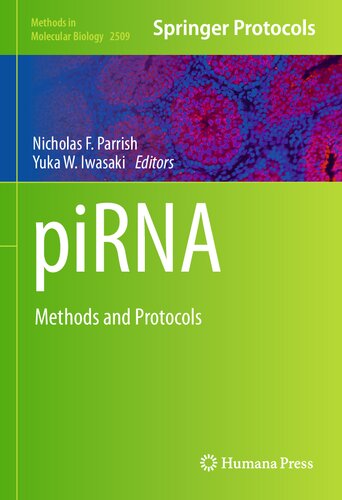 piRNA: Methods and Protocols