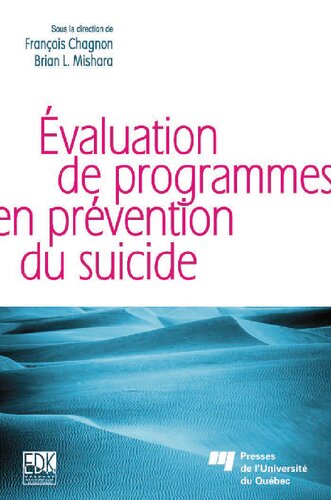 Évaluation de programmes en prévention du suicide