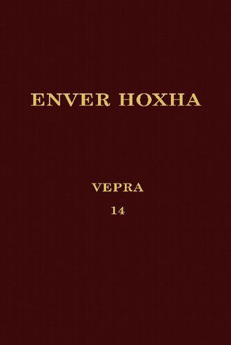 Enver Hoxha. Vepra