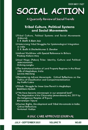 Tribal Culture, Political systems and Social Movements