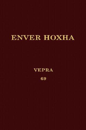 Enver Hoxha. Vepra