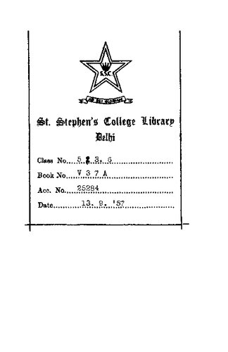 The Cambridge Colloquium - 1916: Part 2, Analysis Situs