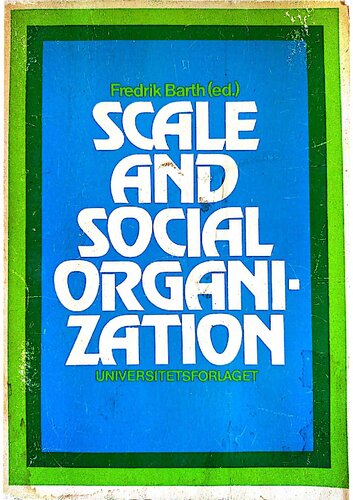 Scale and social organization