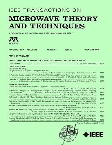 IEEE MTT-V065-I11B (2017-11)