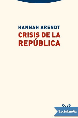 Crisis de la República