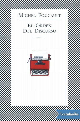 El orden del discurso