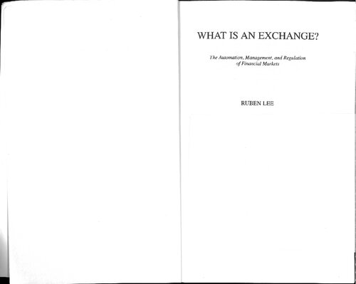 What is an Exchange