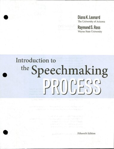Introduction to the Speechmaking Process