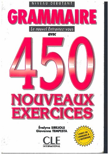 Grammaire 450 nouveau exercises_niveau debutant