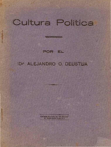 Cultura política