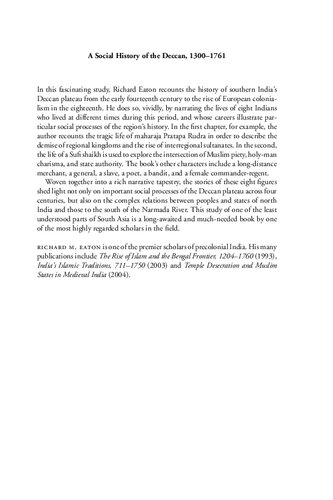 The New Cambridge History Of India