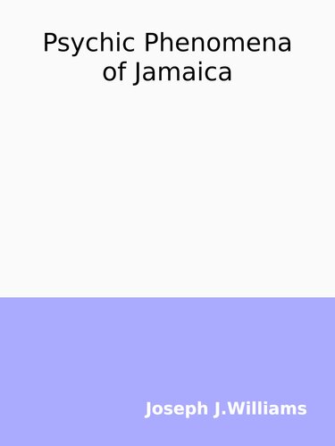 Psychic Phenomena of Jamaica