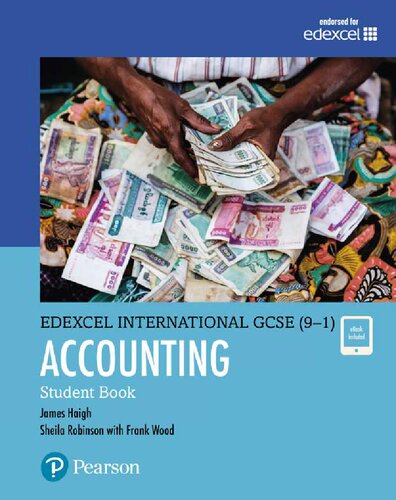 Pearson Edexcel International GCSE (9-1) Accounting SB