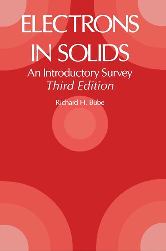 Electrons in solids: an introductory survey
