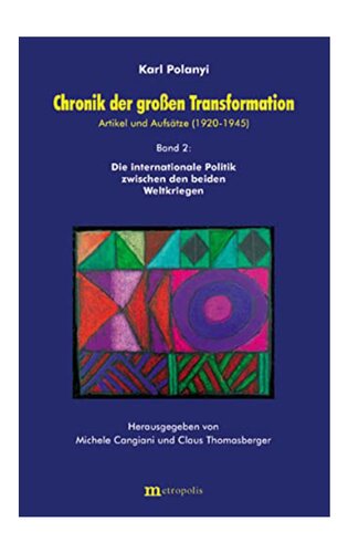 Chronik der großen Transformation 2 - Die internationale Politik zwischen den beiden Weltkriegen