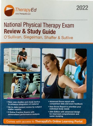 TherapyEd National Physical Therapy Examination Review and Study Guide