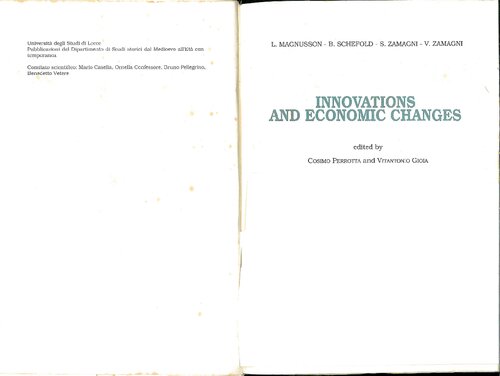 Innovations and economic changes