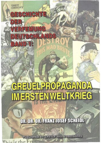 Geschichte der Verfemung Deutschlands Band 1