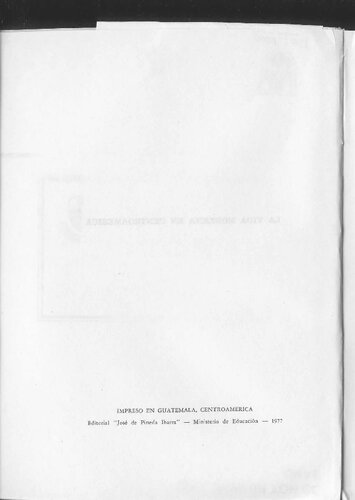 La vida moderna en Centroamérica