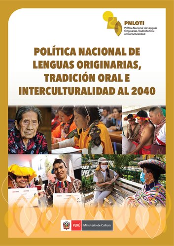 Política Nacional de Lenguas Originarias, Tradición Oral e Interculturalidad al 2040 (PNLOTI, Perú)