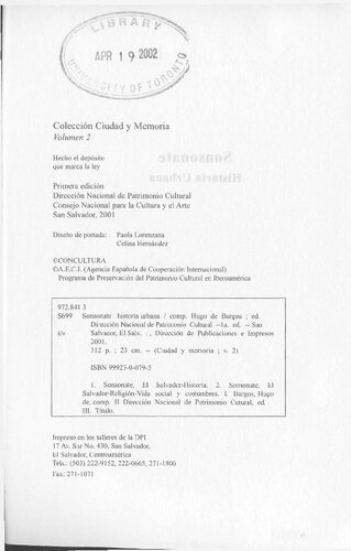 Sonsonate, historia urbana