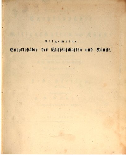 Allgemeine Encyclopädie der Wissenschaften und Künste in alphabetischer Folge /  Ei und Eisen