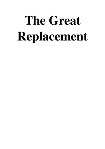The Great Replacement