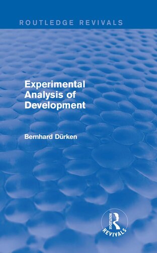 Experimental Analysis of Development