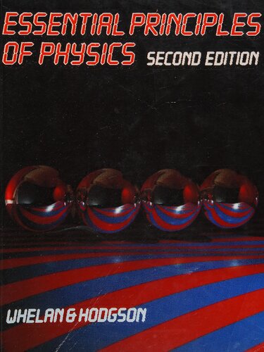Essential Principles of Physics, Second Edition