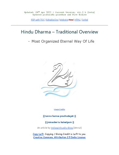 hinduism sanatana dharma