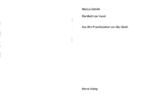 Die Macht der Kunst