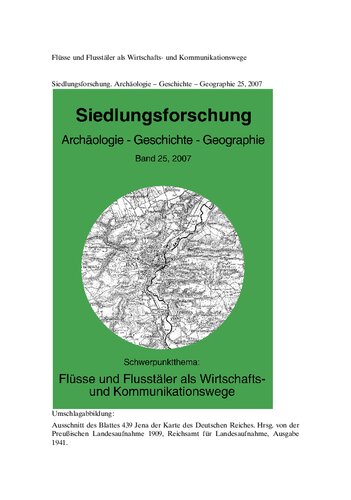 Flüsse und Flusstäler als Wirtschafts- und Kommunikationswege