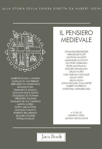 Trad. di Pietro Pavanini, Paola Musumeci.  I classici della teologia. Il pensiero medievale: Umberto di Silva Candida, Anselmo di Canterbury, Bernardo di Chiaravalle, Bonaventura da Bagnoregio, Tommaso d'Aquino, Giovanni Duns Scoto, Guglielmo di Ockham, Gregorio Palamas, Tommaso de Vio Caietano, Martin Lutero, Filippo Melantone, Giovanni Calvino, Roberto Bellarmino, Richard Hooker, Petrus Mogilas