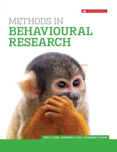 Methods In Behavioural Research