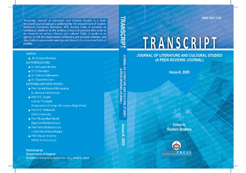 TRANSCRIPT: JOURNAL OF LITERATURE AND CULTURAL STUDIES (A PEER-REVIEWD JOURNAL)