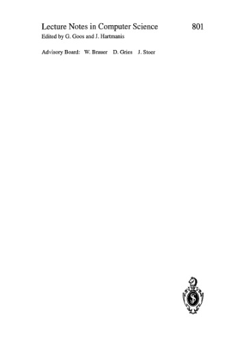 Computer Vision — ECCV '94: Third European Conference on Computer Vision Stockholm, Sweden, May 2–6 1994 Proceedings, Volume II