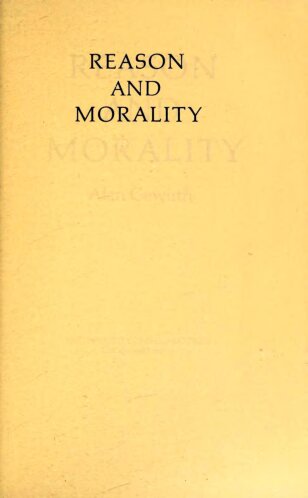 Reason and Morality