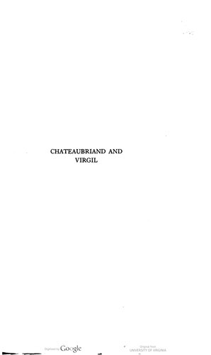 Chateaubriand and Virgil