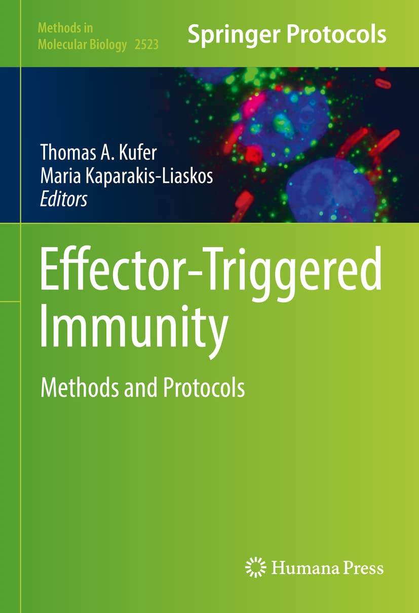 Effector-Triggered Immunity: Methods and Protocols