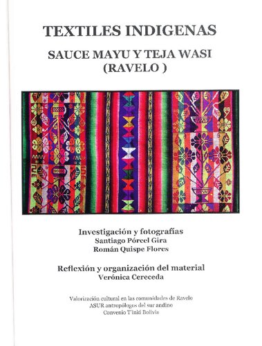 Textiles indígenas. Sauce Mayu y Teja Wasi (Ravelo)